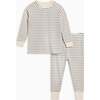 2 Piece Long Sleeve Jammie Set Summit Stripe / Denim - Pajamas - 1 - thumbnail