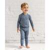 2 Piece Long Sleeve Jammie Set Summit Stripe / Denim - Pajamas - 5