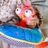 Ollie the Oddball Oddbird Rocket Ship Musical Pull Activity Toy - Plush - 3