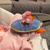 Ollie the Oddball Oddbird Rocket Ship Musical Pull Activity Toy - Plush - 4