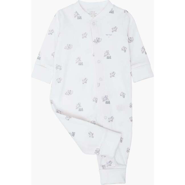 Counting Sheep Overall Blue - Rompers - 4