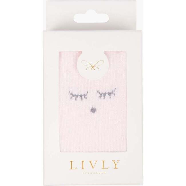Classic Sleeping Cutie Tights Pink - Tights - 4