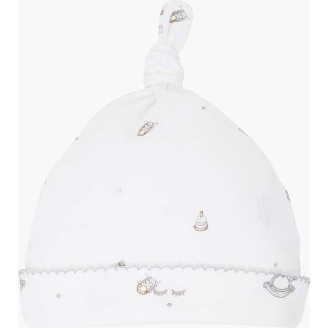 Rocking Horse Tossie Hat White
