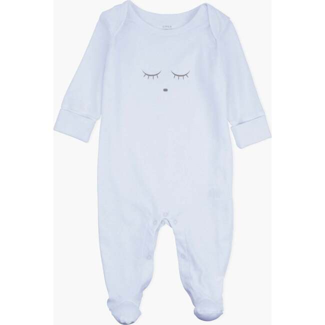 Sleeping Cutie Cover Footie Blue