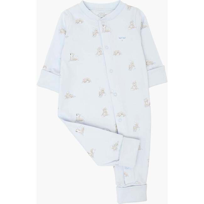 Foxes Overall Blue - Rompers - 2