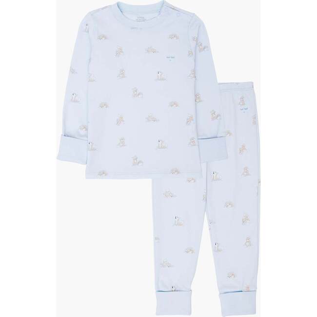 Foxes 2 Piece Set Blue