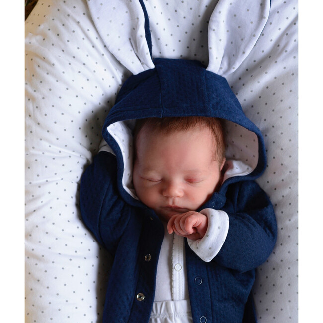 Bunny Cardigan Navy - Cardigans - 5