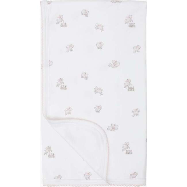 Counting Sheep Blanket Blue - Blankets - 2