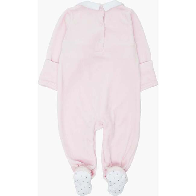 Counting Sheep Aubrey Footie Pink - Footie Pajamas - 3