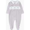 Counting Sheep Aubrey Footie Grey - Footie Pajamas - 1 - thumbnail