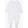 Counting Sheep Simplicity Footie Blue - Footie Pajamas - 2