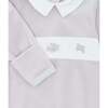 Counting Sheep Aubrey Footie Grey - Footie Pajamas - 4