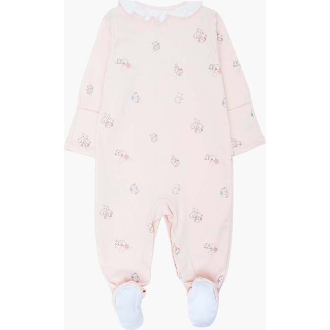 Kittens Ruffled Footie Pink - Footie Pajamas - 2