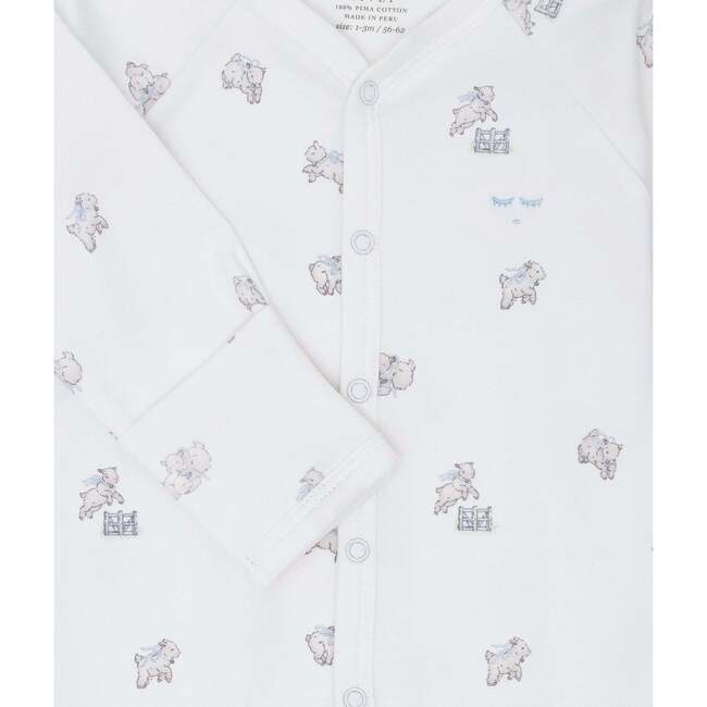 Counting Sheep Simplicity Footie Pink - Footie Pajamas - 3