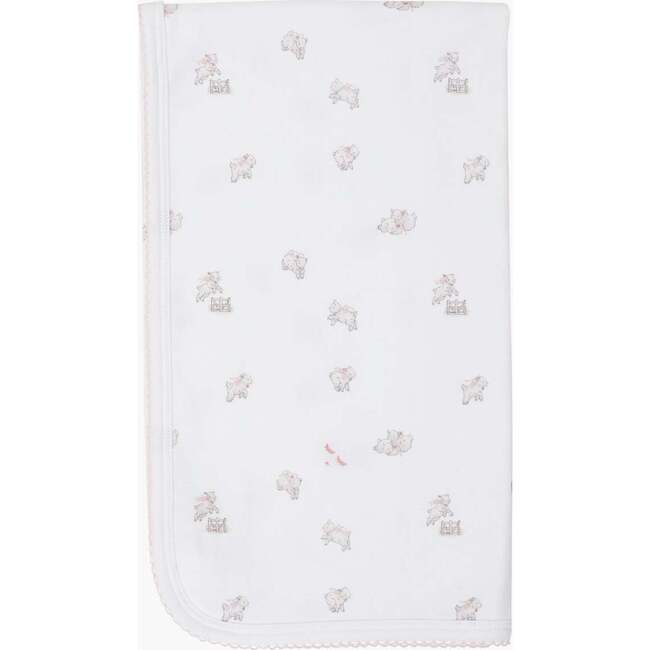 Counting Sheep Blanket Pink