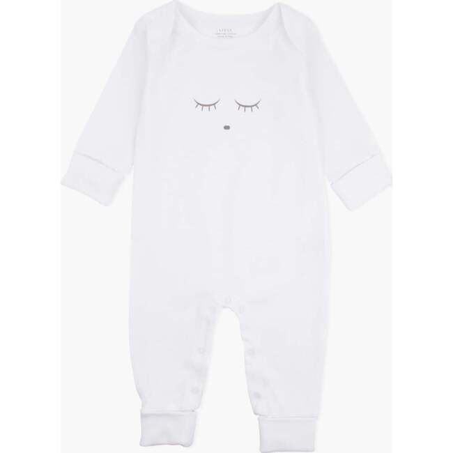 Sleeping Cutie Coverall White