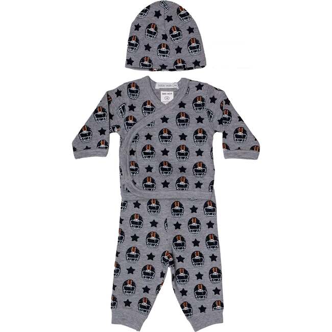 Little Mish Baby Thermal 3 Piece Set, Football Champions