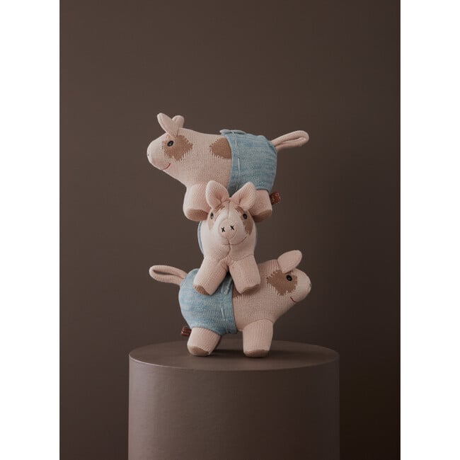 Hugo the Mini Pig Stuffed Animal, Rose - Plush - 2