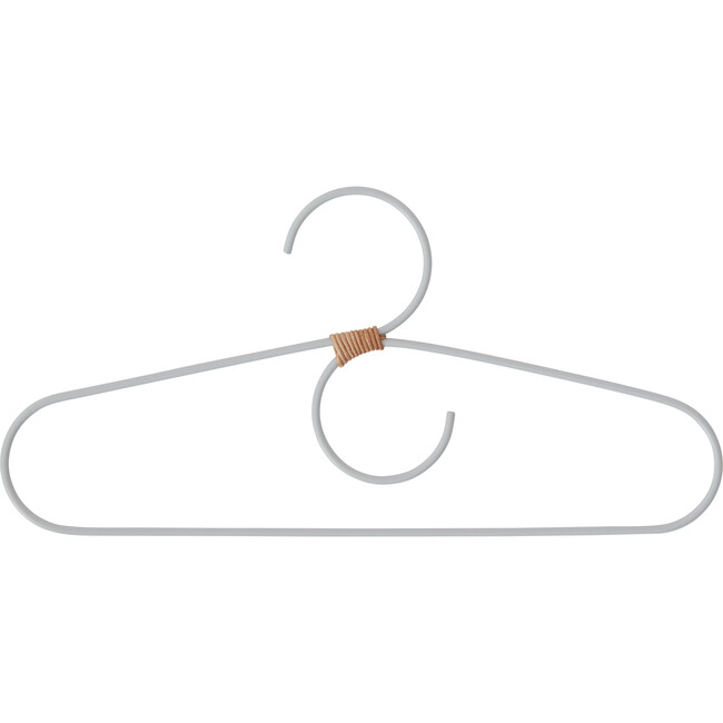 Set of 2 Tiny Fuku Hangers, Dusty Blue