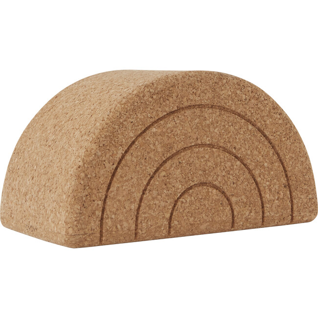 Rainbow Balance Play Stool, Cork