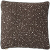 Quilted Aya Cushion, Brown/Off White - Decorative Pillows - 2