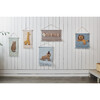 Leopard Wall Hanging, Dusty Blue - Wall Décor - 2