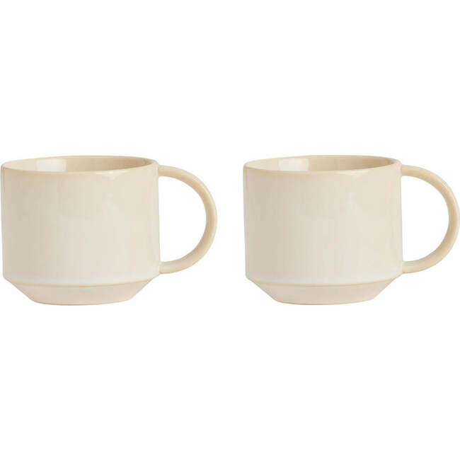 Yuka Mug, Off-White (Pack Of 2)