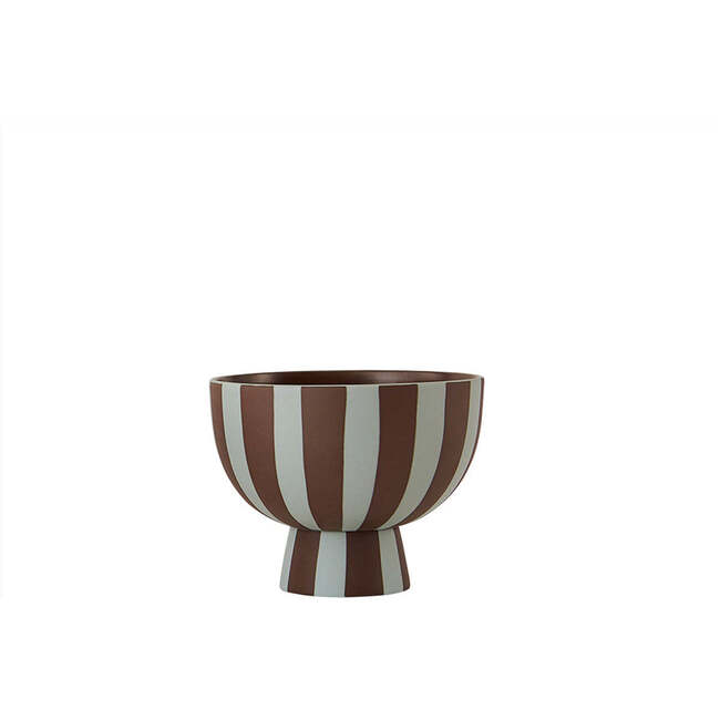 Toppu Mini Bowl, Dusty Blue & Choko