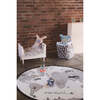 World Round Rug, Off-White & Black - Rugs - 4