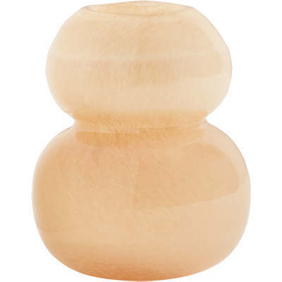 Lasi Extra-Small Mouth-Blown Organic-Shape Vase, Powder