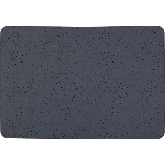 Koko Dog Bowl Mat, Black - Tableware - 1