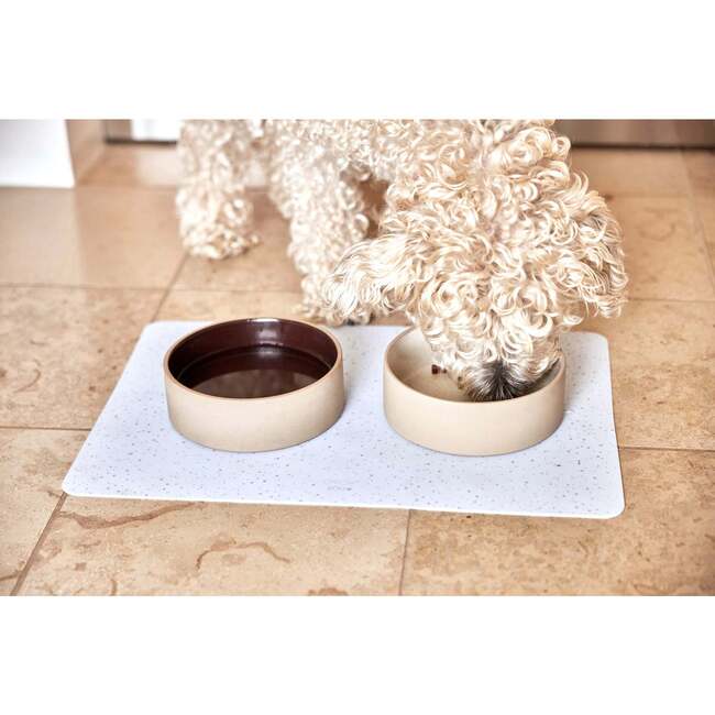 Koko Dog Bowl Mat, Ice Blue - Tableware - 2