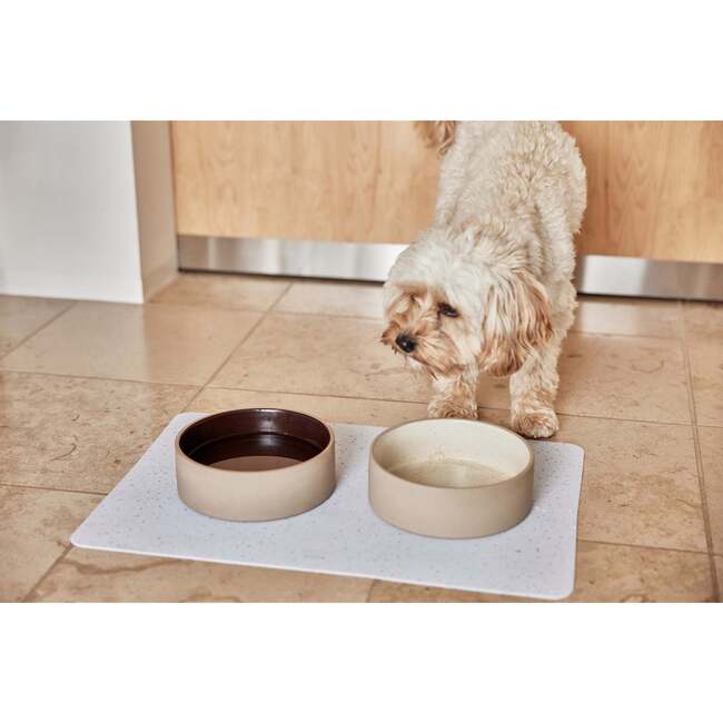 Koko Dog Bowl Mat, Ice Blue - Tableware - 3