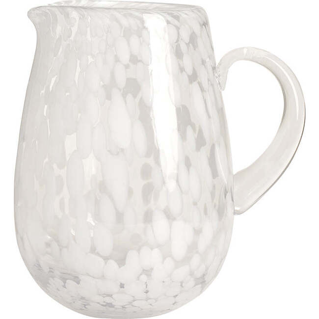Jali Water Carafe, White