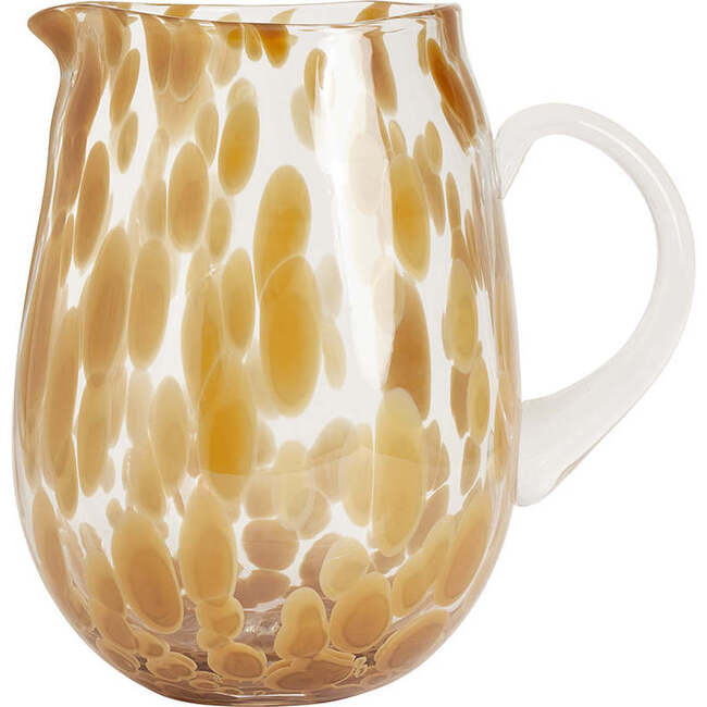 Jali Water Carafe, Amber