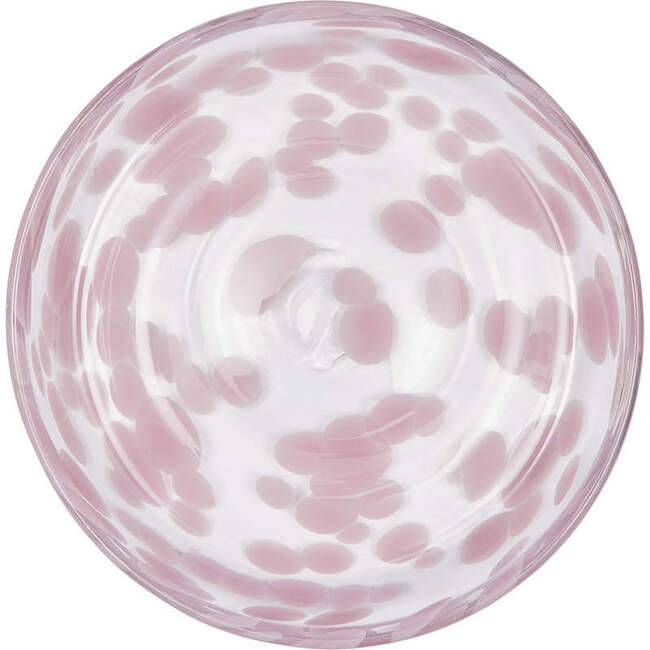 Jali Dessert Plate, Rose