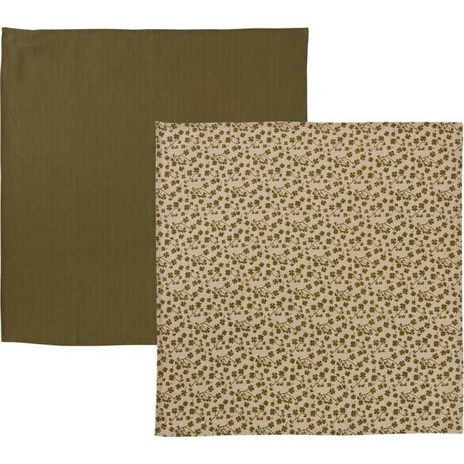 Iro Muslin Set, Olive
