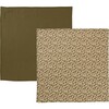 Iro Muslin Set, Olive - Swaddles - 1 - thumbnail