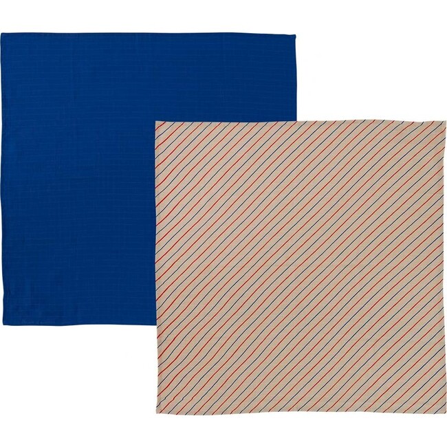Iro Muslin Set, Blue