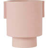 Inka Medium Kana Pot, Rose - Pots - 1 - thumbnail