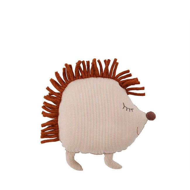 Hope Hedgehog Denim Cushion, Beige