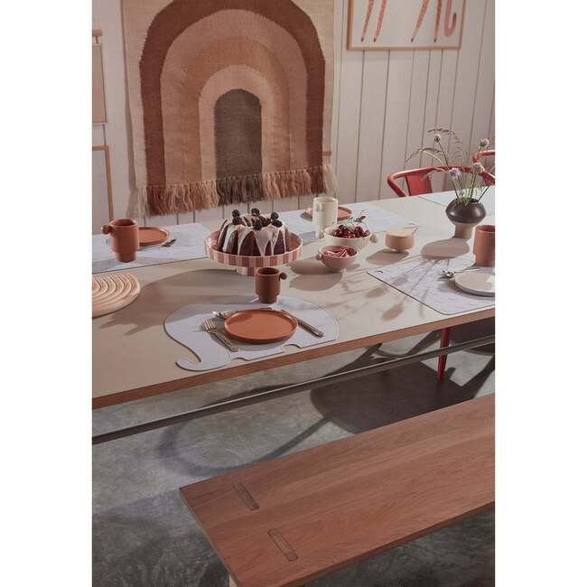 Henry Elephant Placemat, Pale Blue - Tableware - 2