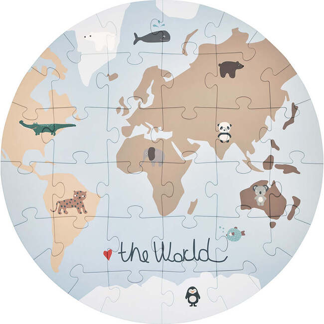 The World Round Puzzle, Multicolors