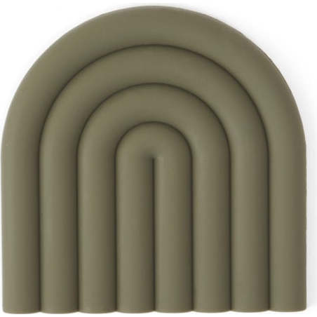Rainbow Trivet, Olive