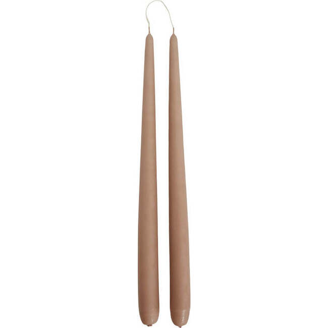Fukai Medium Candle Set, Latte (Pack Of 2)