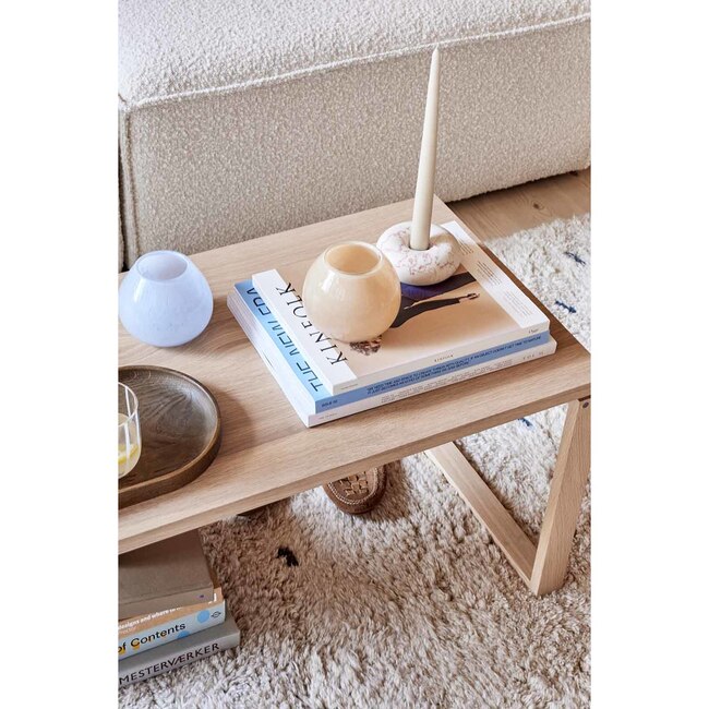 Fukai Medium Candle Set, Clay (Pack Of 2) - Candles - 3