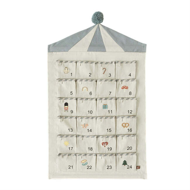Circus Christmas Calendar, Blue