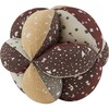 Aya Puzzle Baby Ball, Brown - Rattles - 1 - thumbnail