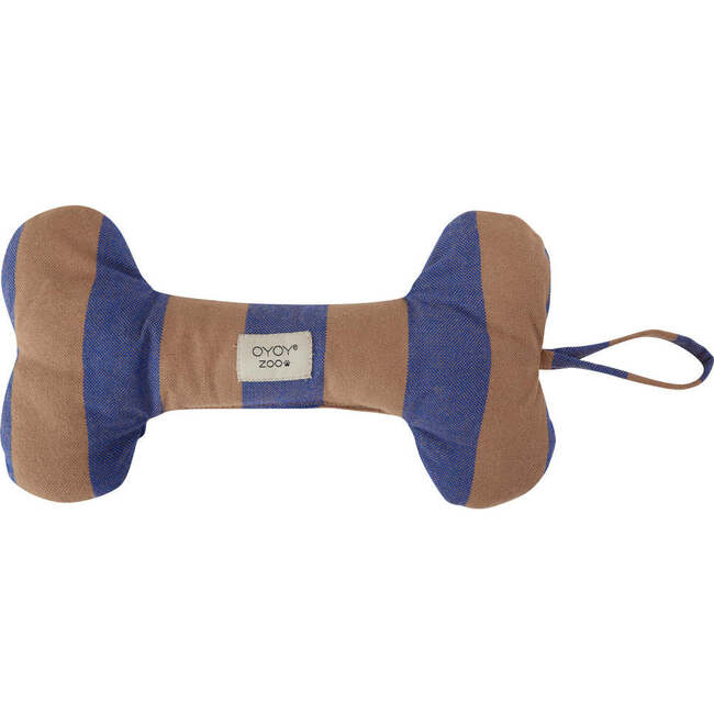 Ashi Large Dog Toy, Caramel & Blue