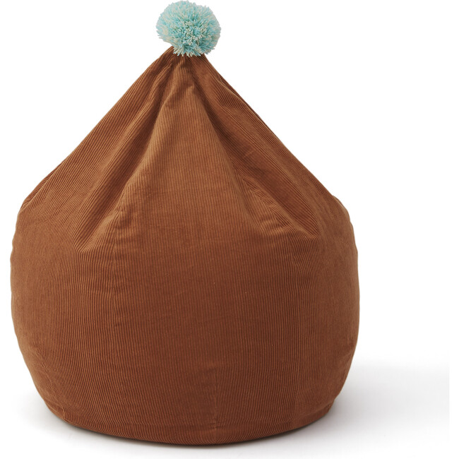 Corduroy Beanbag, Caramel - Kids Seating - 1
